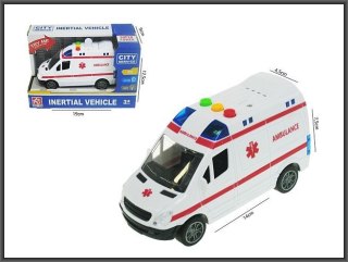 Ambulans Hipo 14 cm ze światłem i dwiękiem (HAU10) Hipo