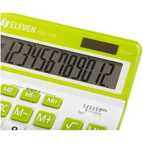 Kalkulator na biurko Eleven (CDC120WH-GNE) Eleven Kalkulator na biurko Eleven (CDC120WH-GNE) Eleven