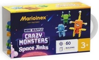 Klocki konstrukcyjne Marioinex Mini Waffle 60 elementów Space Jinks Marioinex