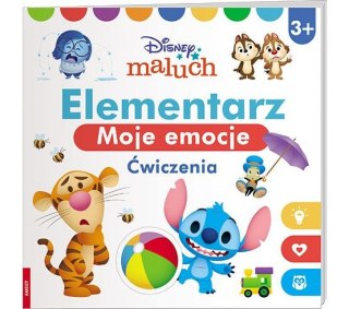 Książeczka edukacyjna Ameet Disney Maluch. Elementarz. Moje emocje. Ćwiczenia (HOP 9204) Ameet