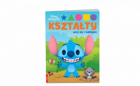 Książka dla dzieci Ameet Disney Maluch. Kształty. Uczę się i naklejam Uczę się i naklejam (FIG 9201) Ameet Książka dla dzieci Ameet Disney Maluch. Kształty. Uczę się i naklejam Uczę się i naklejam (FIG 9201) Ameet