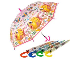 Parasol Adar dziecięca śred.50cm, dł.65cm, z gwizdkiem (591417) Adar