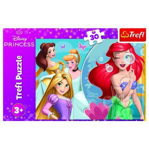 Puzzle Trefl Disney Princess Piękny dzień księżniczek 30 el. (18308) Trefl Puzzle Trefl Disney Princess Piękny dzień księżniczek 30 el. (18308) Trefl