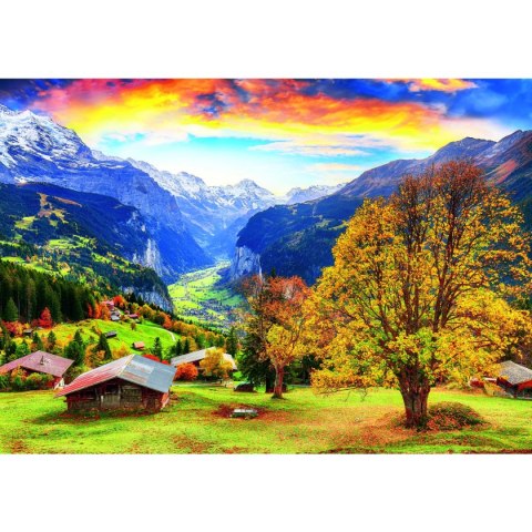 Puzzle Trefl Malownicza alpejska wioska 1000 el. (10775) Trefl Puzzle Trefl Malownicza alpejska wioska 1000 el. (10775) Trefl
