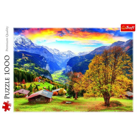 Puzzle Trefl Malownicza alpejska wioska 1000 el. (10775) Trefl Puzzle Trefl Malownicza alpejska wioska 1000 el. (10775) Trefl