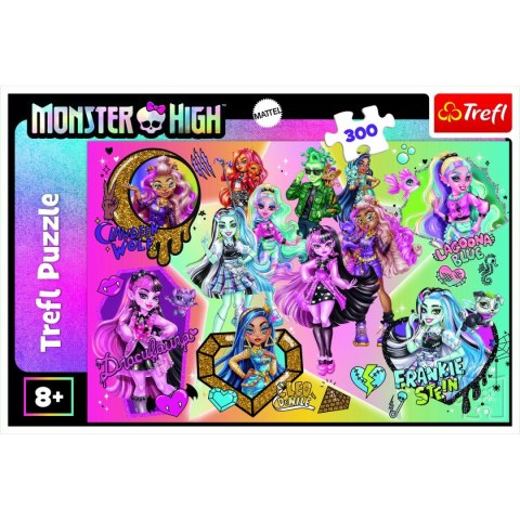 Puzzle Trefl Monster High Zombie górą 300 el. (23027) Trefl Puzzle Trefl Monster High Zombie górą 300 el. (23027) Trefl
