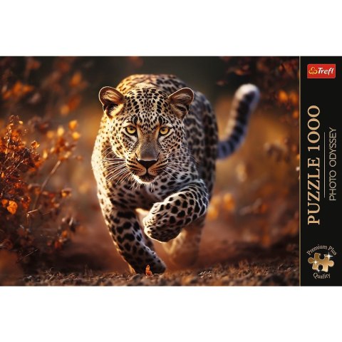 Puzzle Trefl Premium Plus Dziki Leopard 1000 el. (10818) Trefl Puzzle Trefl Premium Plus Dziki Leopard 1000 el. (10818) Trefl