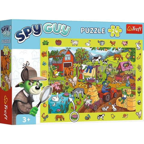Puzzle Trefl Rodzina Treflików Spy Guy 24 el. (15589) Trefl Puzzle Trefl Rodzina Treflików Spy Guy 24 el. (15589) Trefl
