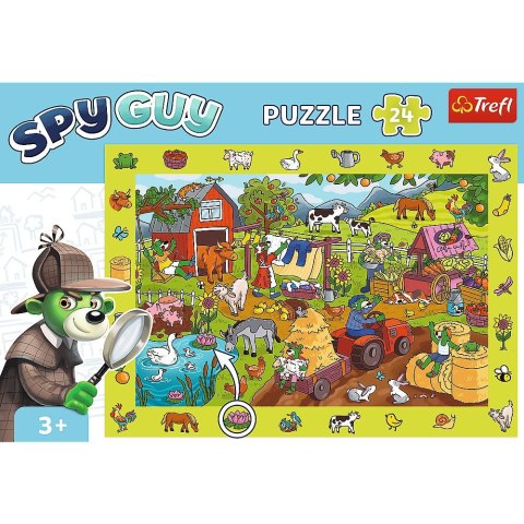 Puzzle Trefl Rodzina Treflików Spy Guy 24 el. (15589) Trefl Puzzle Trefl Rodzina Treflików Spy Guy 24 el. (15589) Trefl