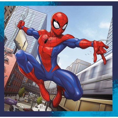 Puzzle Trefl Spiderman Pajęczy przyjaciele 4w1 el. (34874) Trefl Puzzle Trefl Spiderman Pajęczy przyjaciele 4w1 el. (34874) Trefl