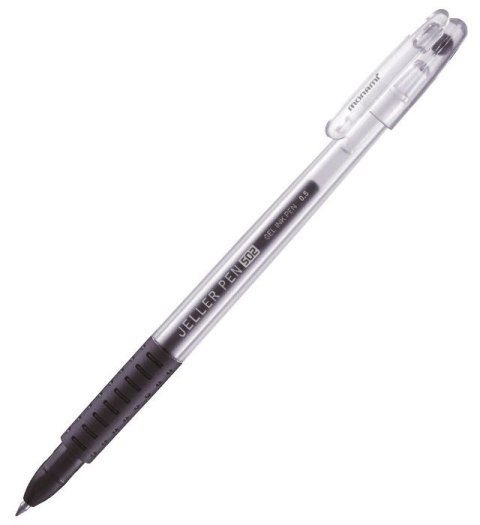 Długopis żelowy Monami żelowy JELLER PEN 502 czarny 0,7mm (160-2423) Monami