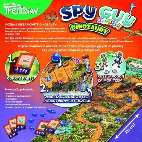 Gra strategiczna Trefl Spy Guy junior Dinozaury (02652) Trefl
