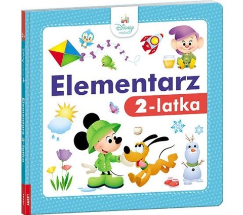 Książeczka edukacyjna Ameet Disney Maluch. Elementarz 2-latka (HOPE 9210) Ameet