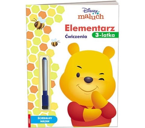 Książeczka edukacyjna Ameet Disney Maluch. Elementarz. Ćwiczenia 3-latka (MCS 9201) Ameet Książeczka edukacyjna Ameet Disney Maluch. Elementarz. Ćwiczenia 3-latka (MCS 9201) Ameet