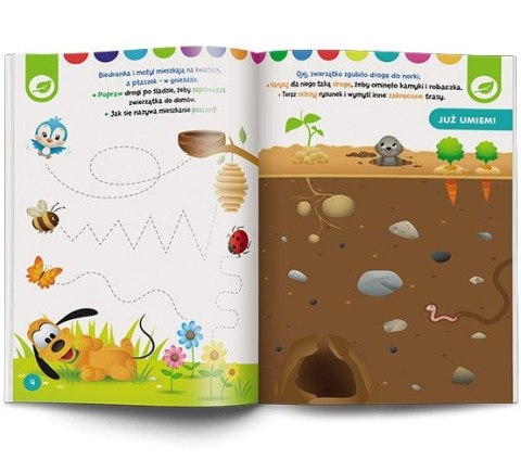 Książeczka edukacyjna Ameet Disney Maluch. Elementarz. Ćwiczenia 3-latka (MCS 9201) Ameet Książeczka edukacyjna Ameet Disney Maluch. Elementarz. Ćwiczenia 3-latka (MCS 9201) Ameet