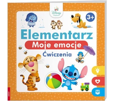 Książeczka edukacyjna Ameet Disney Maluch. Elementarz. Moje emocje. Ćwiczenia (HOP 9204 S1) Ameet