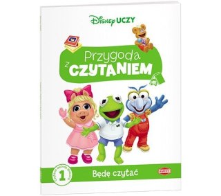 Książeczka edukacyjna Ameet Disney Uczy. Przygoda z Czytaniem. Będę czytać (PCG 9301) Ameet