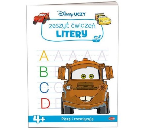 Książeczka edukacyjna Ameet Disney Uczy. Zeszyt ćwiczeń. Litery (udz 9305) Ameet