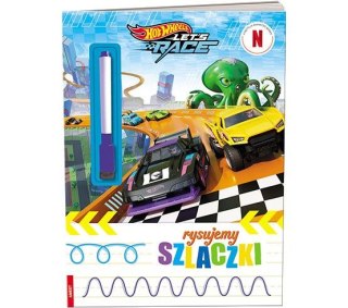 Książeczka edukacyjna Ameet Hot Wheels™. Rysujemy Szlaczki (KSS 1601) Ameet