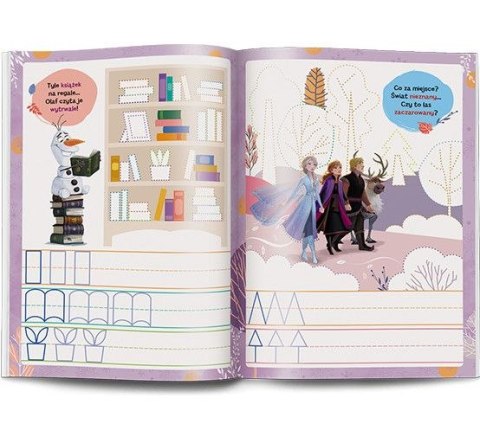Książeczka edukacyjna Ameet Kraina lodu. Rysujemy Szlaczki (KSS 9108) Ameet Książeczka edukacyjna Ameet Kraina lodu. Rysujemy Szlaczki (KSS 9108) Ameet