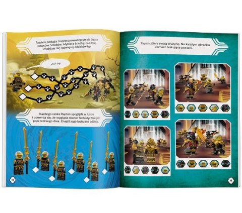 Książeczka edukacyjna Ameet LEGO® NINJAGO® Łowca smoków (KSS 1601) Ameet