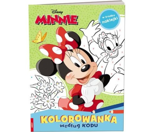 Książka dla dzieci Ameet Minnie. Kolorowanka według kodu (KKO 9105) Ameet Książka dla dzieci Ameet Minnie. Kolorowanka według kodu (KKO 9105) Ameet