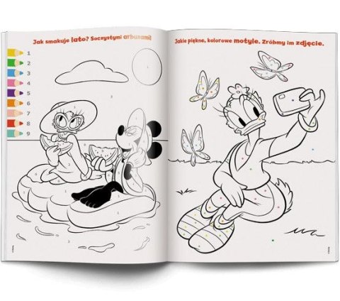 Książka dla dzieci Ameet Minnie. Kolorowanka według kodu (KKO 9105) Ameet Książka dla dzieci Ameet Minnie. Kolorowanka według kodu (KKO 9105) Ameet