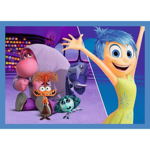 Puzzle Trefl Disney Emocje rządzą 4w1 el. (34652) Trefl Puzzle Trefl Disney Emocje rządzą 4w1 el. (34652) Trefl