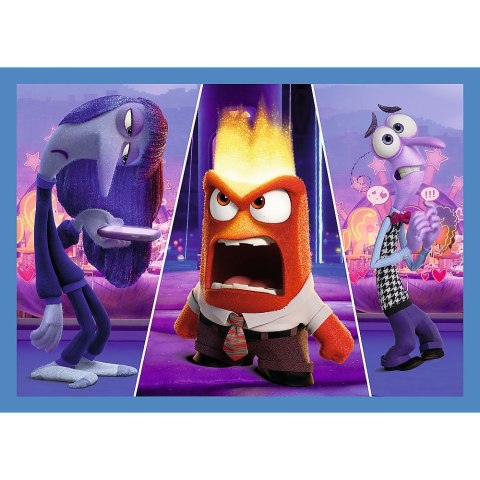 Puzzle Trefl Disney Emocje rządzą 4w1 el. (34652) Trefl Puzzle Trefl Disney Emocje rządzą 4w1 el. (34652) Trefl