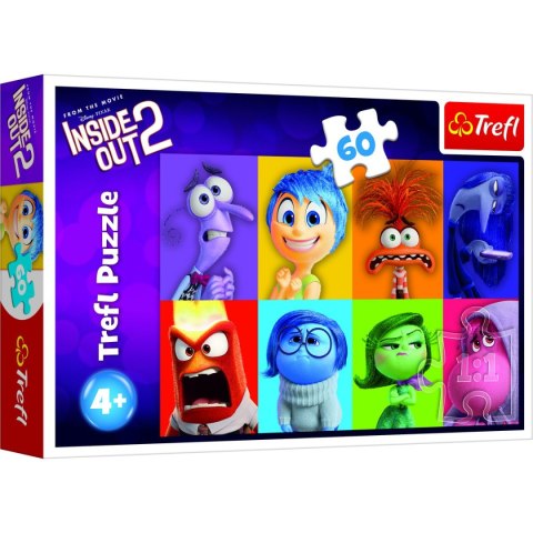 Puzzle Trefl Disney Poznaj swoje emocje 60 el. (17397) Trefl Puzzle Trefl Disney Poznaj swoje emocje 60 el. (17397) Trefl