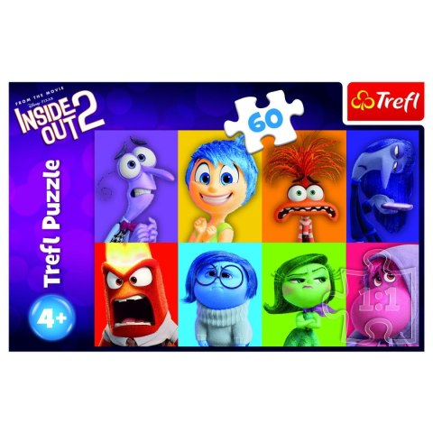 Puzzle Trefl Disney Poznaj swoje emocje 60 el. (17397) Trefl Puzzle Trefl Disney Poznaj swoje emocje 60 el. (17397) Trefl