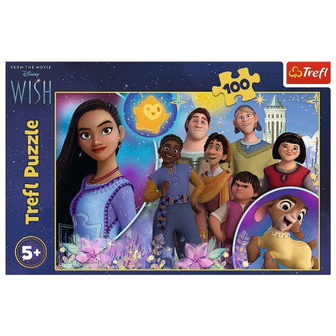 Puzzle Trefl Disney Życzenia 100 el. (16474) Trefl Puzzle Trefl Disney Życzenia 100 el. (16474) Trefl