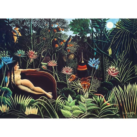 Puzzle Trefl Drewniane Sen - Henri Rousseau (20253) Trefl Puzzle Trefl Drewniane Sen - Henri Rousseau (20253) Trefl