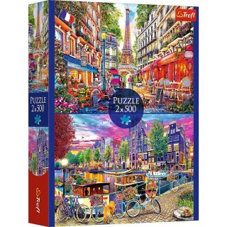 Puzzle Trefl EUROPEJSKIE STOLICE 2x500 el. (37496) Trefl