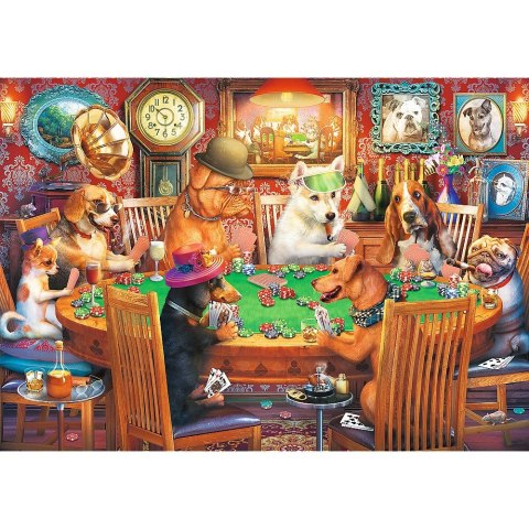 Puzzle Trefl Hidden Shapes, Wieczór gier 1086 el. (10749) Trefl Puzzle Trefl Hidden Shapes, Wieczór gier 1086 el. (10749) Trefl