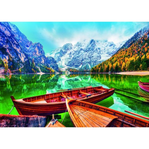 Puzzle Trefl Jezioro Braies, Włochy 500 el. (37486) Trefl Puzzle Trefl Jezioro Braies, Włochy 500 el. (37486) Trefl