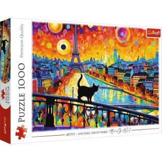 Puzzle Trefl Kot w Paryżu (10795) Trefl