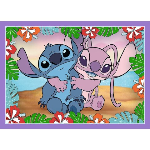 Puzzle Trefl Lilo&stitch 4w1 el. (34633) Trefl Puzzle Trefl Lilo&stitch 4w1 el. (34633) Trefl