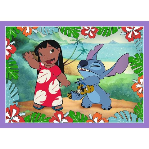 Puzzle Trefl Lilo&stitch 4w1 el. (34633) Trefl Puzzle Trefl Lilo&stitch 4w1 el. (34633) Trefl