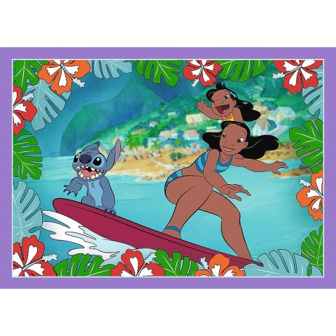 Puzzle Trefl Lilo&stitch 4w1 el. (34633) Trefl Puzzle Trefl Lilo&stitch 4w1 el. (34633) Trefl