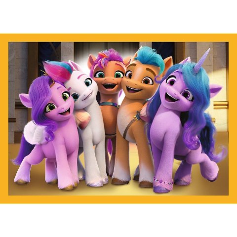Puzzle Trefl My Little Pony Poznaj kucyki Pony 4w1 el. (34624) Trefl Puzzle Trefl My Little Pony Poznaj kucyki Pony 4w1 el. (34624) Trefl