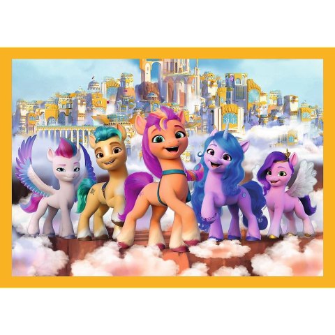 Puzzle Trefl My Little Pony Poznaj kucyki Pony 4w1 el. (34624) Trefl Puzzle Trefl My Little Pony Poznaj kucyki Pony 4w1 el. (34624) Trefl