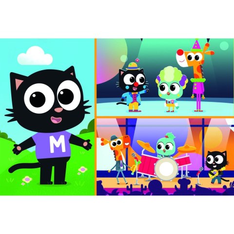 Puzzle Trefl Planeta Milo Przygody małego Kotka Milo 24 el. (14371) Trefl Puzzle Trefl Planeta Milo Przygody małego Kotka Milo 24 el. (14371) Trefl
