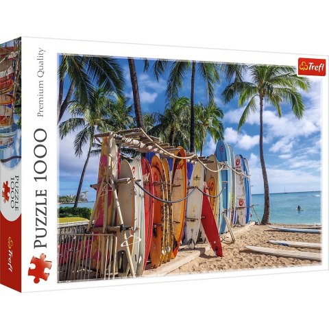 Puzzle Trefl Plaża Waikiki, Hawaje (10742) Trefl Puzzle Trefl Plaża Waikiki, Hawaje (10742) Trefl