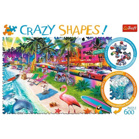 Puzzle Trefl Plaża w Miami 600 el. (11132) Trefl Puzzle Trefl Plaża w Miami 600 el. (11132) Trefl