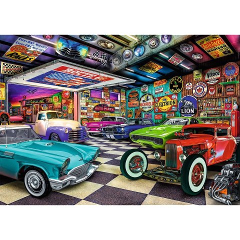 Puzzle Trefl Premium Plus Garaż kolekcjonera samochodów 1000 el. (10845) Trefl Puzzle Trefl Premium Plus Garaż kolekcjonera samochodów 1000 el. (10845) Trefl