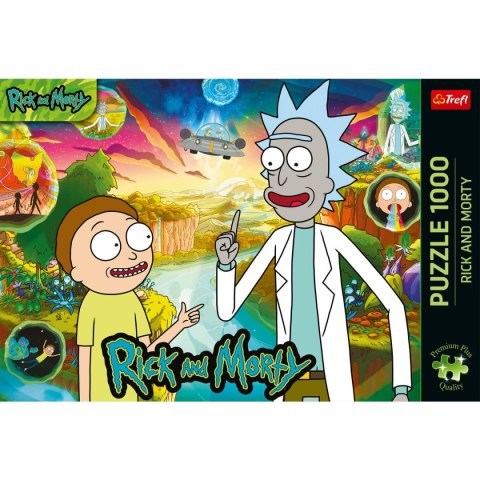 Puzzle Trefl Premium Plus Rick i Morty 1000 el. (10838) Trefl Puzzle Trefl Premium Plus Rick i Morty 1000 el. (10838) Trefl