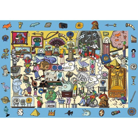 Puzzle Trefl Rodzina Treflików Spy Guy - Muzeum 100 el. (15595) Trefl Puzzle Trefl Rodzina Treflików Spy Guy - Muzeum 100 el. (15595) Trefl