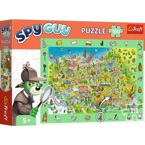 Puzzle Trefl Rodzina Treflików Spy Guy - Polska (15596) Trefl Puzzle Trefl Rodzina Treflików Spy Guy - Polska (15596) Trefl