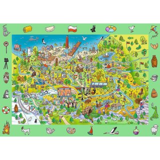 Puzzle Trefl Rodzina Treflików Spy Guy - Polska (15596) Trefl
